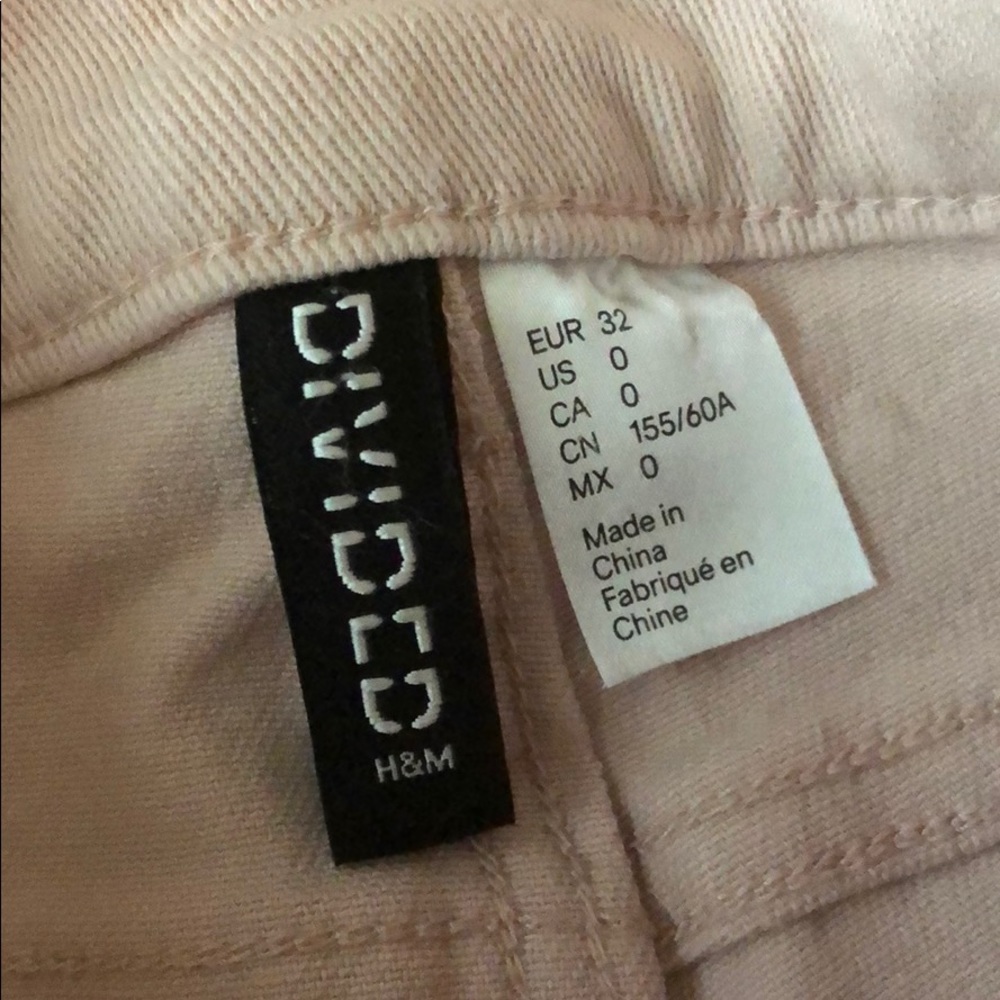 Pink Distressed Shorts - Picture 2 of 4